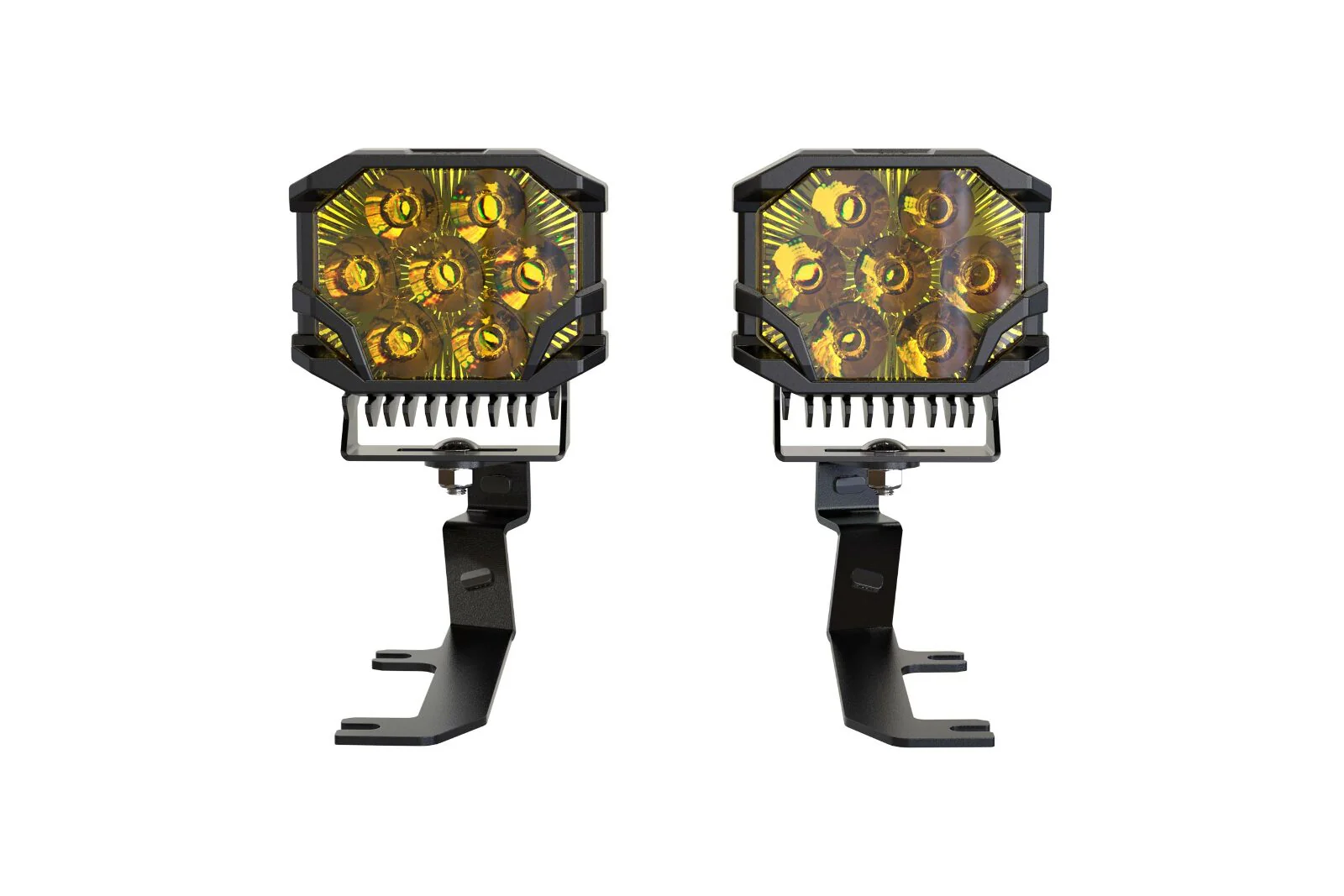 Morimoto BigBanger Ditch Light Kit: 2020+ Sierra HD (NCS Yellow Spot Beam) - Image 2
