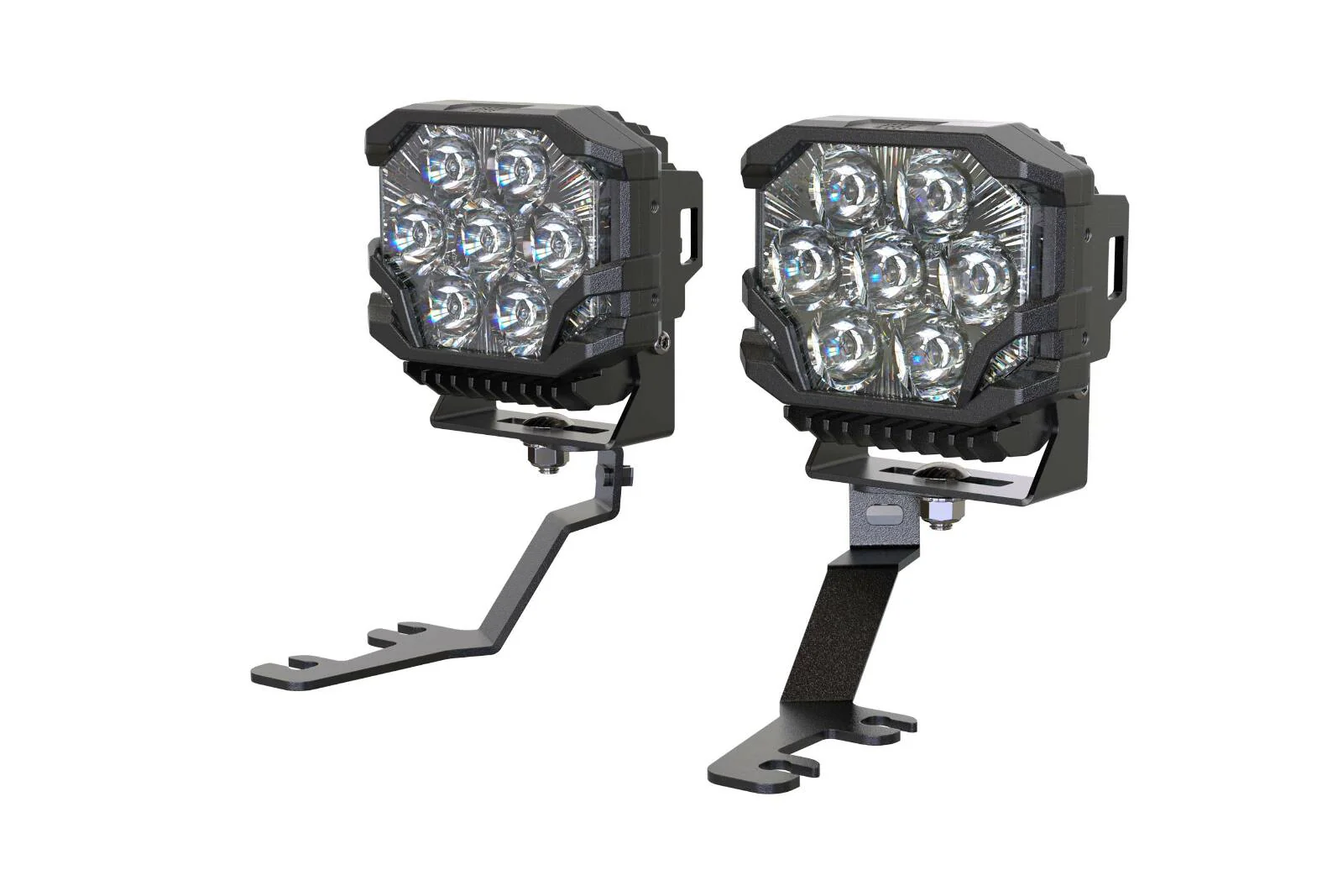 Morimoto BigBanger Ditch Light Kit: 2021+ Bronco Sport (HXB Yellow Spot Beam)