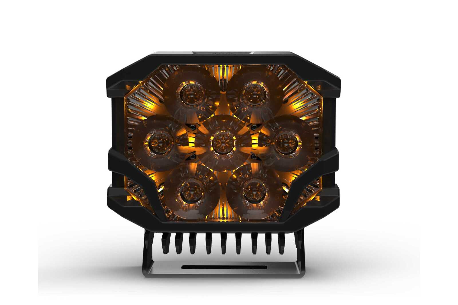 Morimoto BigBanger NCS LED Pod (Combo / Yellow / Each) - Image 2