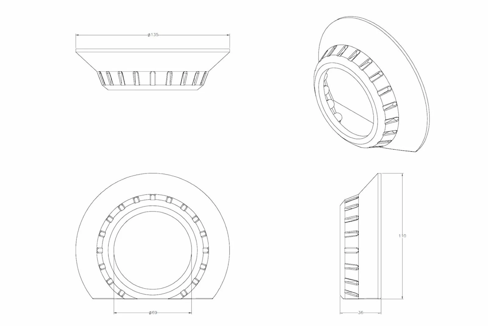 Morimoto E46-R Projector Shroud - Image 5