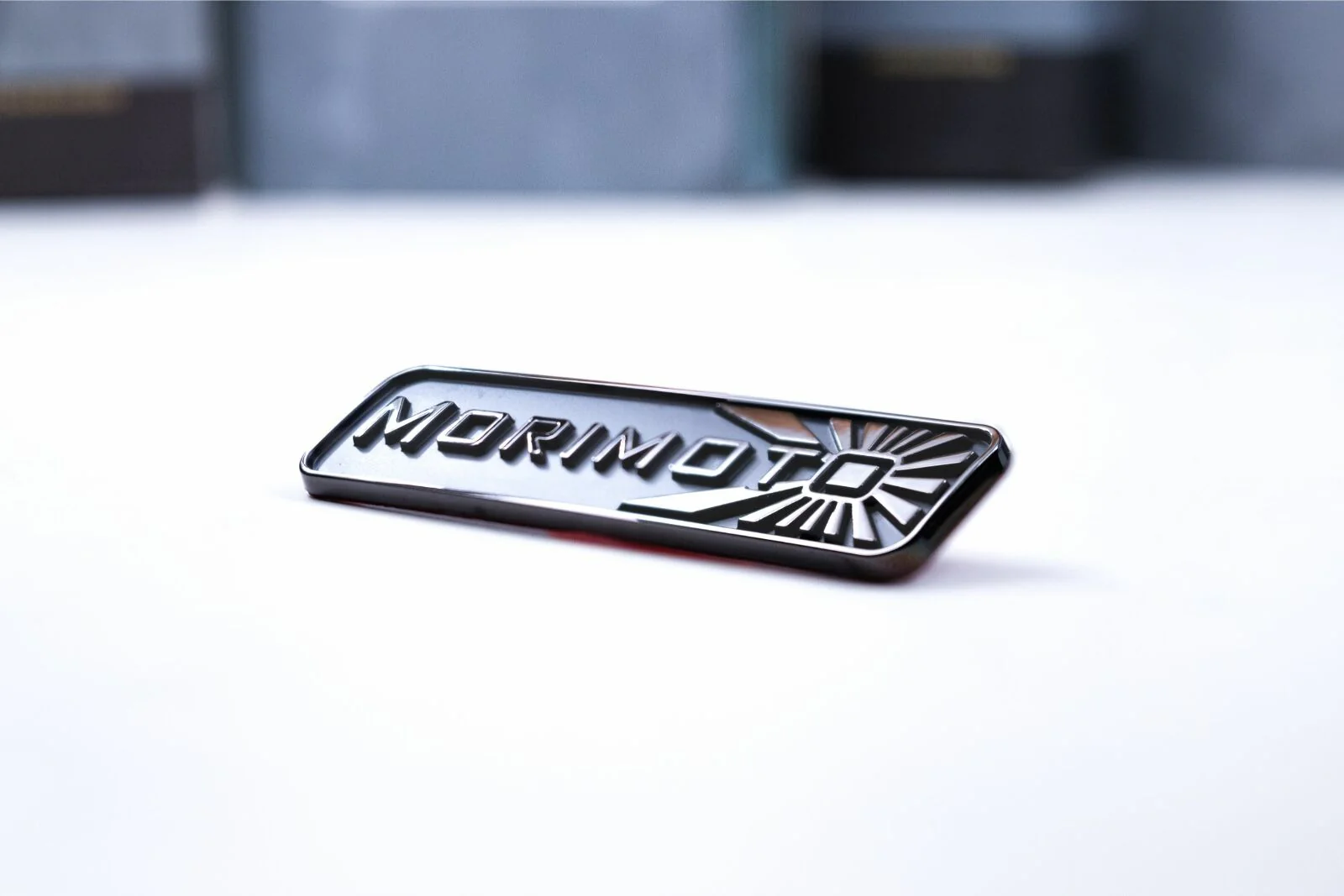 Morimoto GTR Lighting Badge Morimoto (Black Chrome) - Image 2