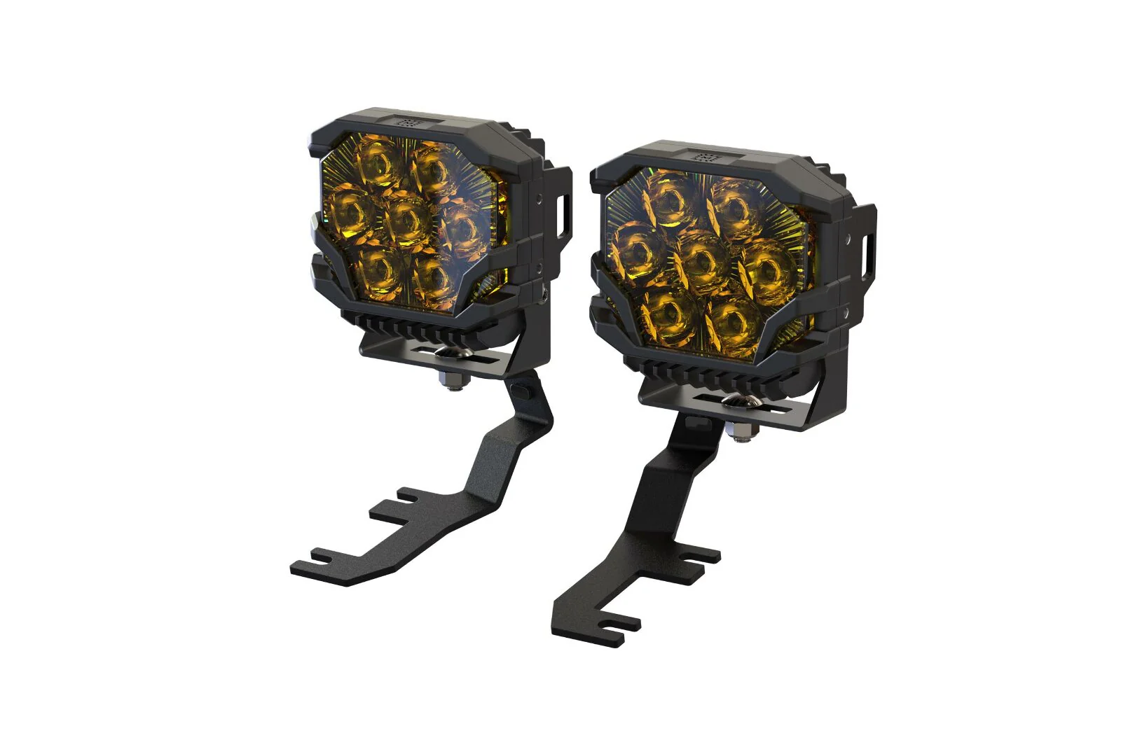 Morimoto GTR Lighting Morimoto BigBanger Ditch Light Kit 15+ Canyon (HXB Yellow