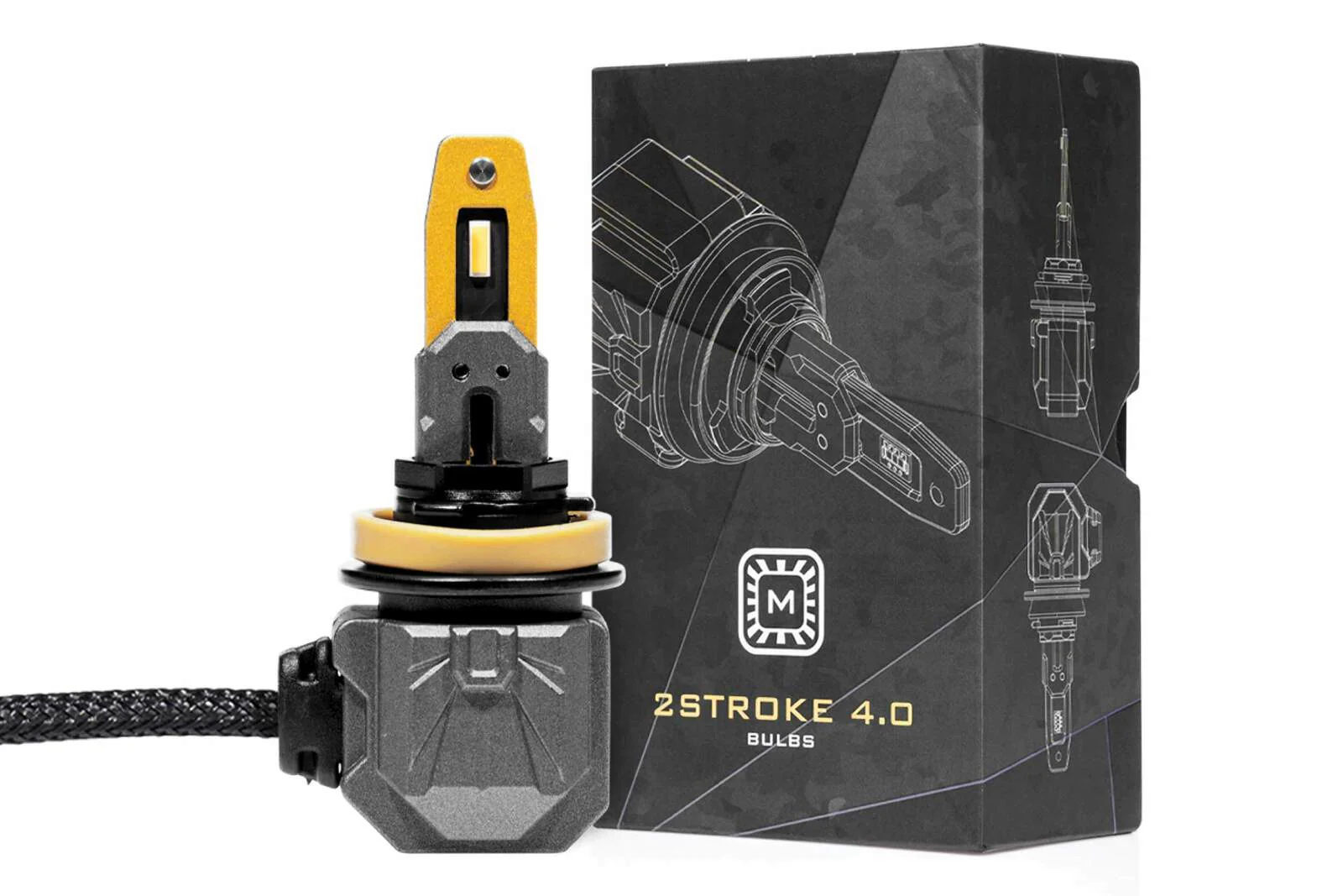 Morimoto H11/H9/H8 Morimoto 2Stroke 4.0 LED Bulb (Yellow) (Each)