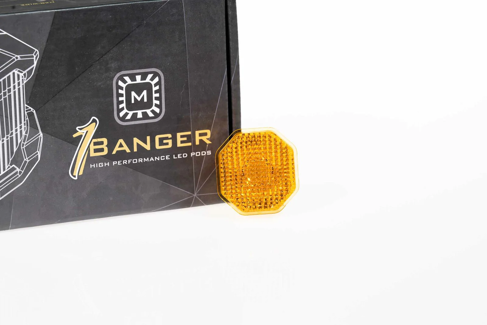 Morimoto Lens Only 1Banger (Yellow, Flood, Each)