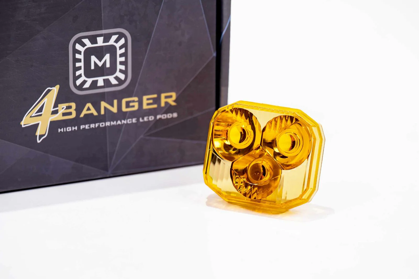 Morimoto Lens Only 4Banger (Yellow, Spot, Each)