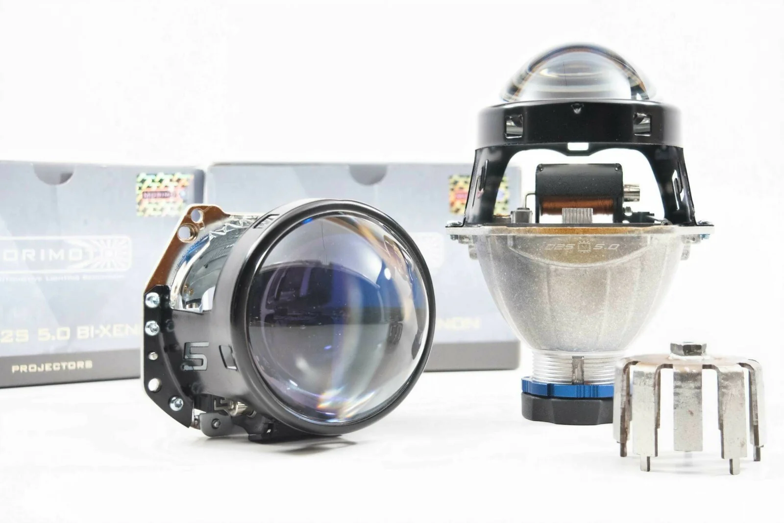 Morimoto Lock Ring Mini D2S 5.0 (Blue) - Image 3
