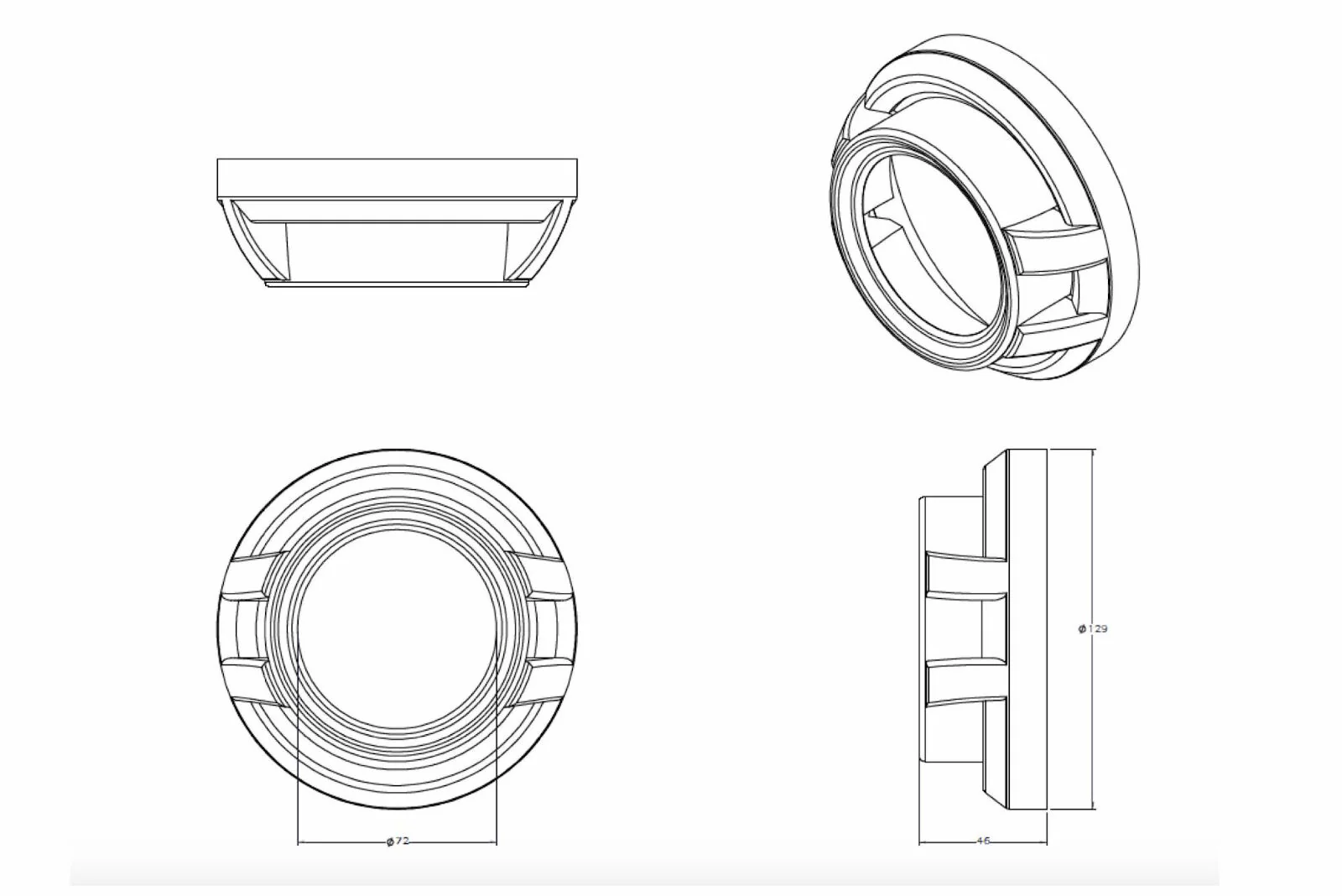 Morimoto Profile Apollo 1.0 Projector Shroud - Image 3