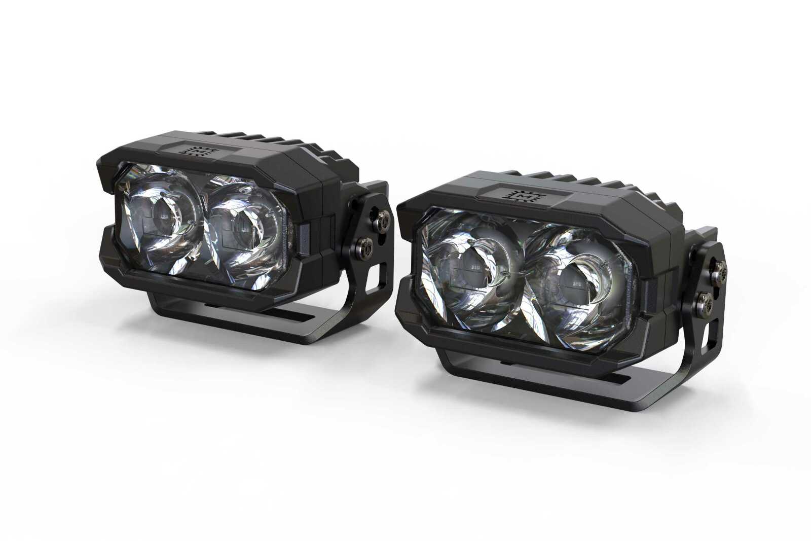 Morimoto Profile Morimoto 2Banger HXB LED Pod (Spot, Yellow, Set)