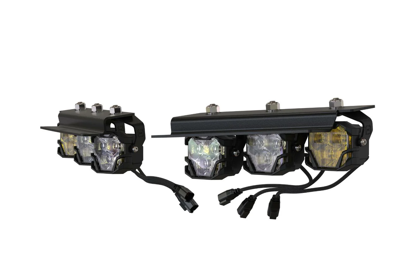 Morimoto Profile Morimoto 4Banger Triple Fog Kit Bronco (21+, Brackets only, Set - Image 3