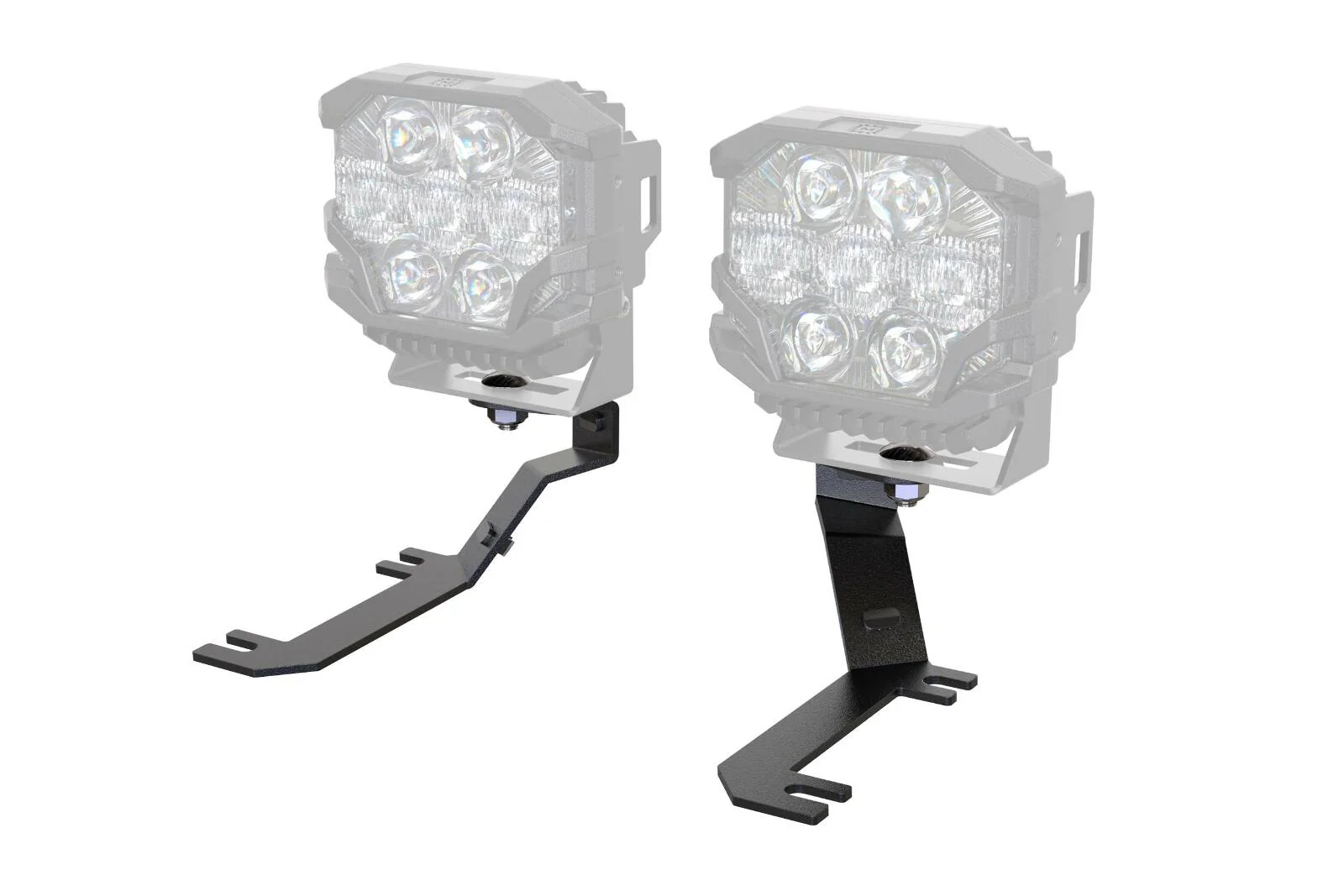 Morimoto Profile Morimoto Ditch Light Brackets Sierra 1500 (19+, Set) - Image 5