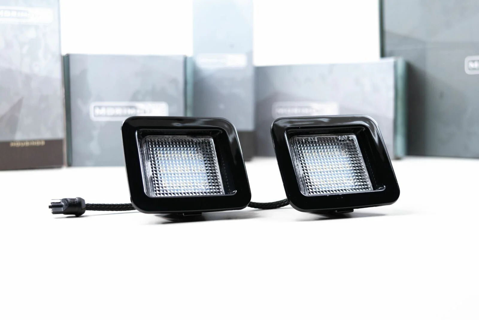 Morimoto Profile XB LED License Plate Lights for Ford F-150 (15-23, Set)