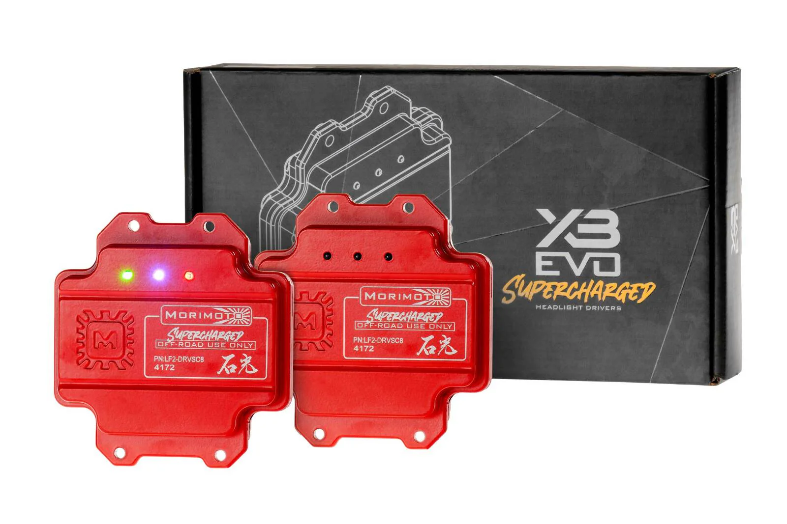 Morimoto Supercharged Drivers LF2-531 or LF2-531Y (Set)