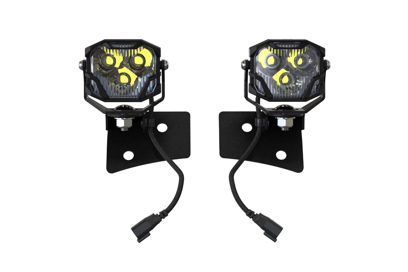 Morimoto XenonDepot Morimoto Ditch Light Brackets Jeep JK (07-18, Set) - Image 2