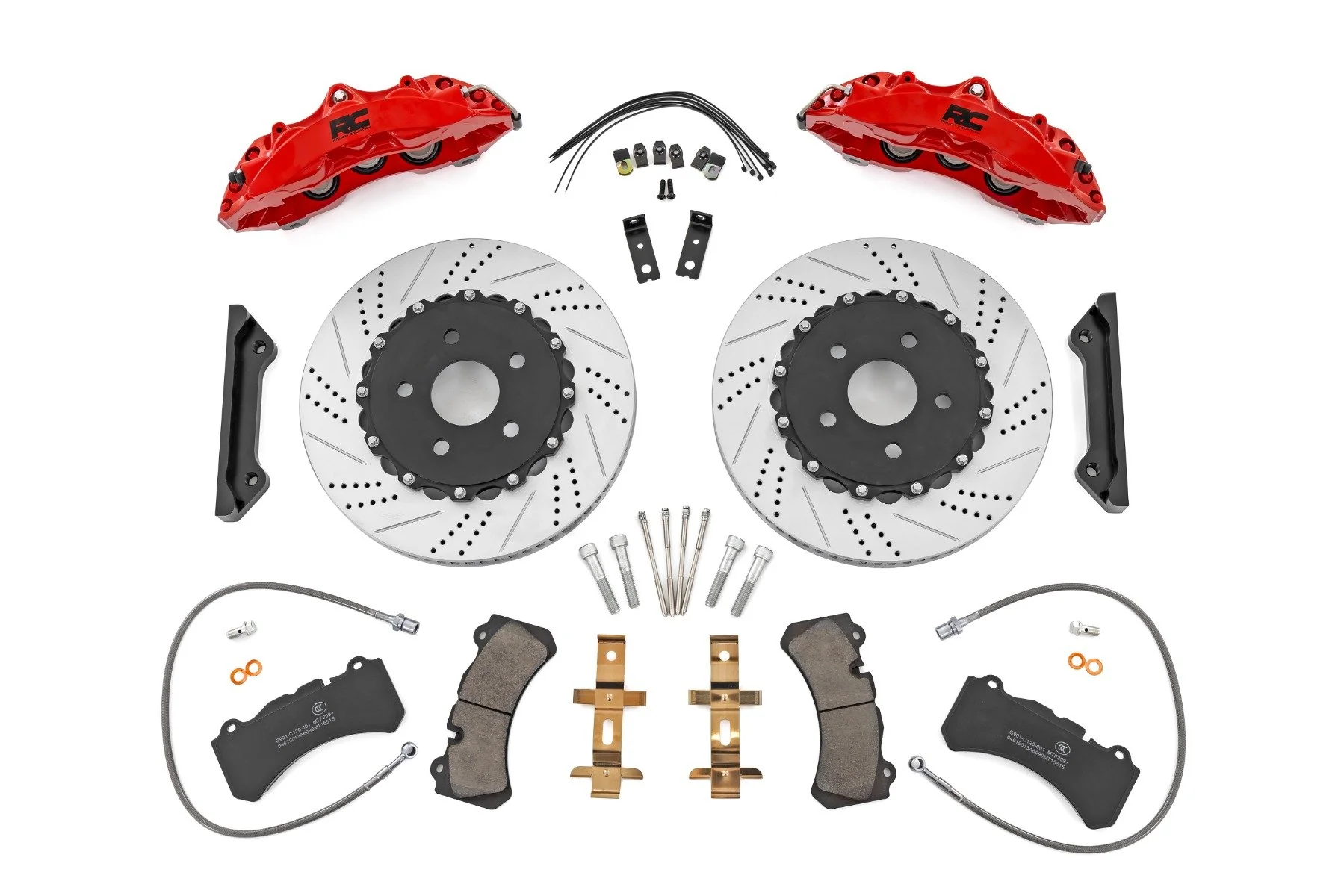 Big Brake Upgrade Front Jeep JK/JKU Wrangler 07-18 - Image 2