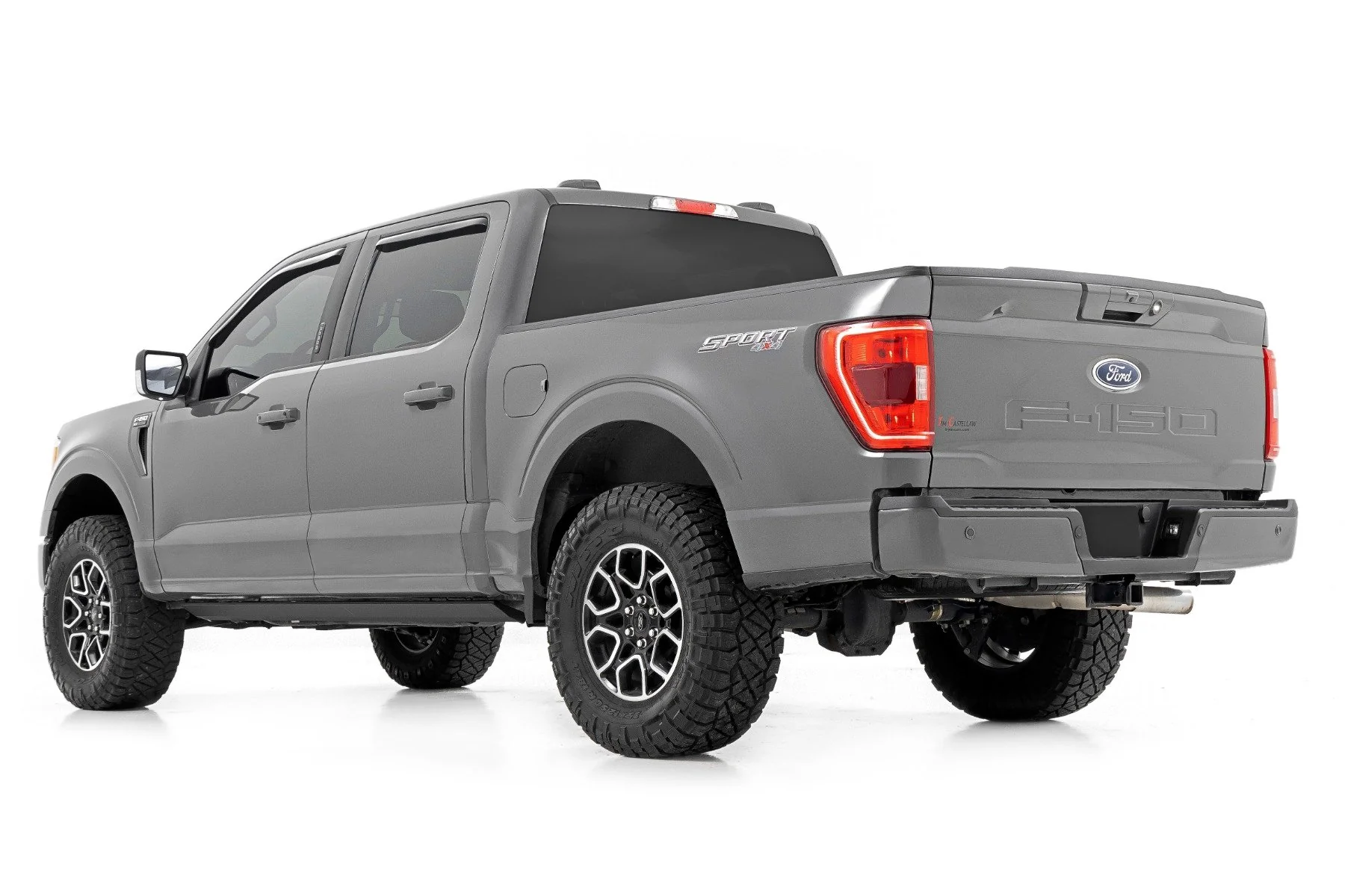 Rough Country RPT2 Running Boards Crew Cab Chevy/GMC 1500/2500HD/3500HD 07-18 PSR71525 - Image 3