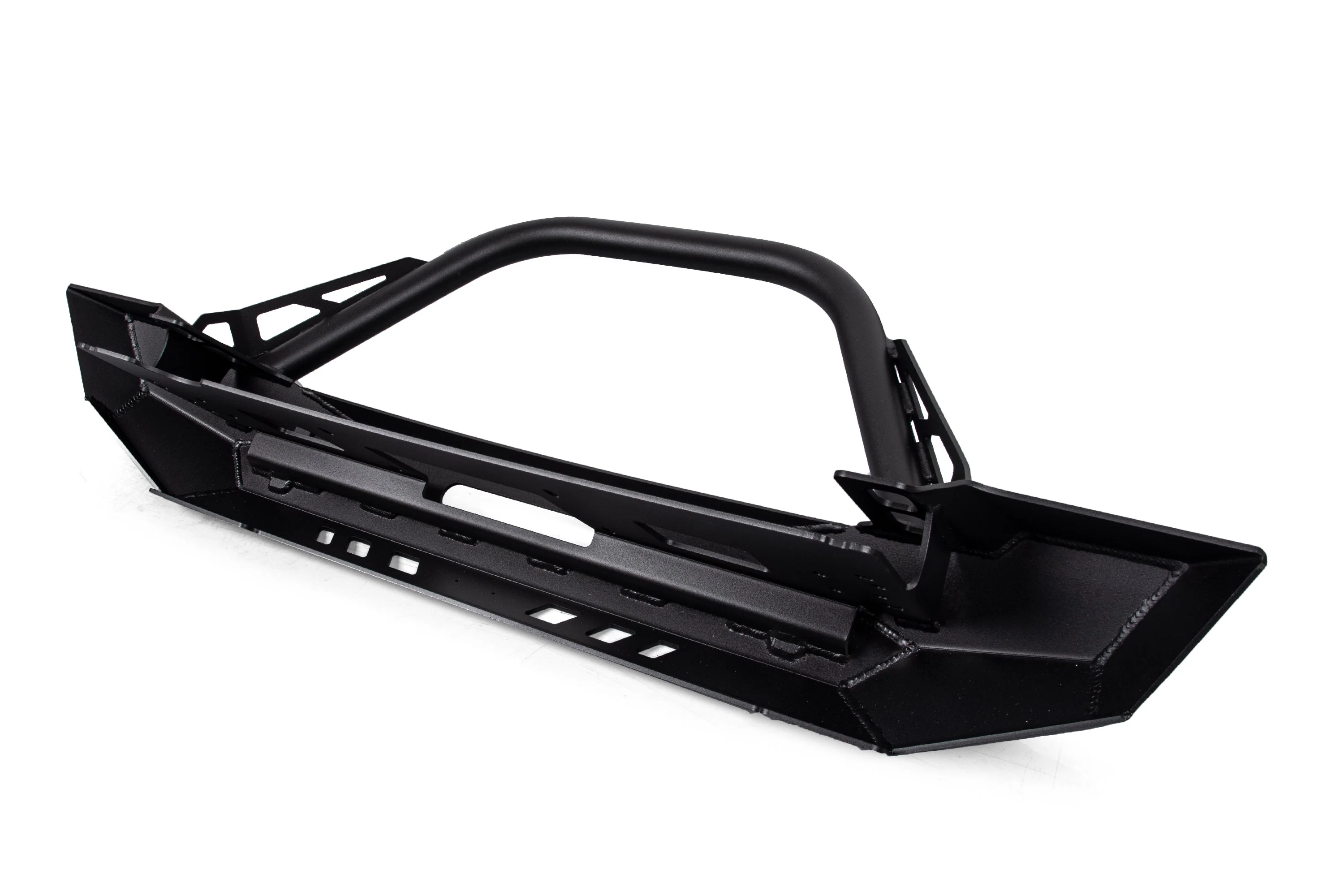 Pyro Mid-Width Front Bumper with Flat Top Stinger | Jeep Wrangler CJ/YJ/TJ - Image 4