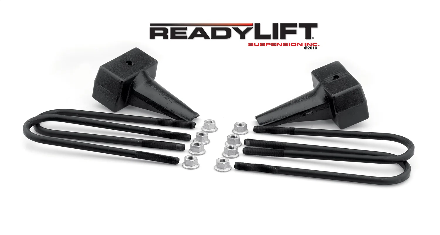 ReadyLift 4" Rear Block Kit for Ford SuperDuty 1-pc Drive Shaft Only 1999-2010