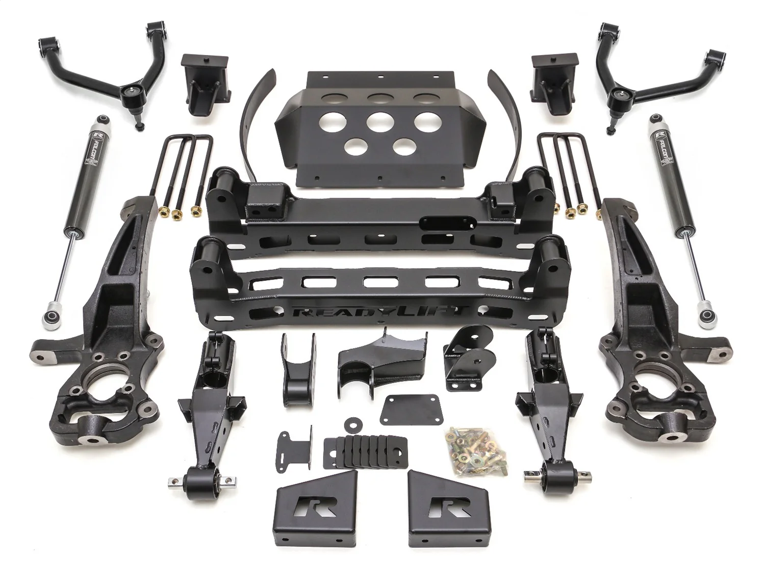 ReadyLift 8" Lift Kit Chevy GMC Silverado Sierra 19-23 With Falcon 1.1 Shocks BKMQ44-39800
