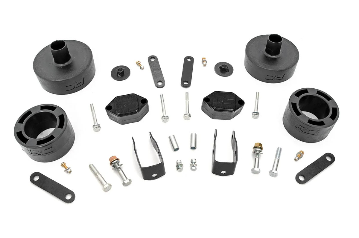 Rough Country 2.5" Budget Boost Lift Kit For Jeep Wrangler JK 2007-2018 656
