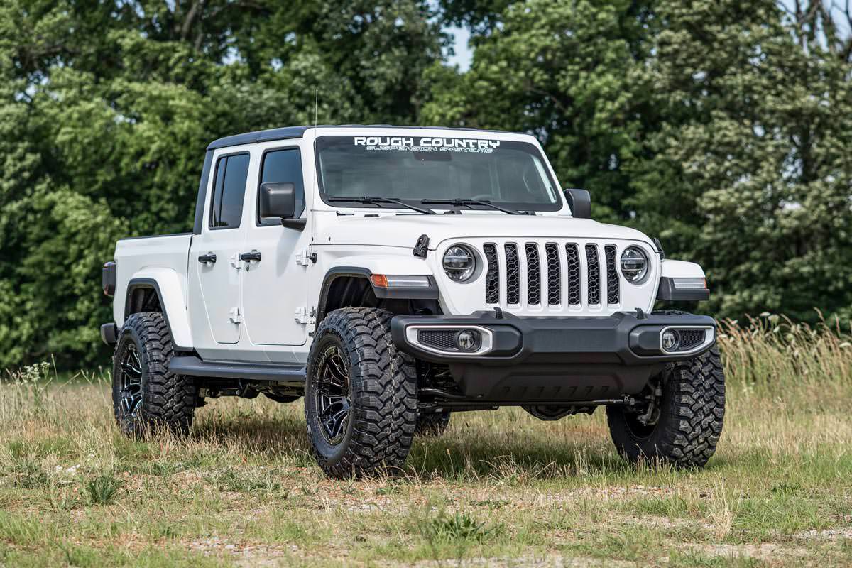 Rough Country 2.5" For Jeep JT Gladiator Suspension Lift Kit V2 Shocks Springs 64870 - Image 3