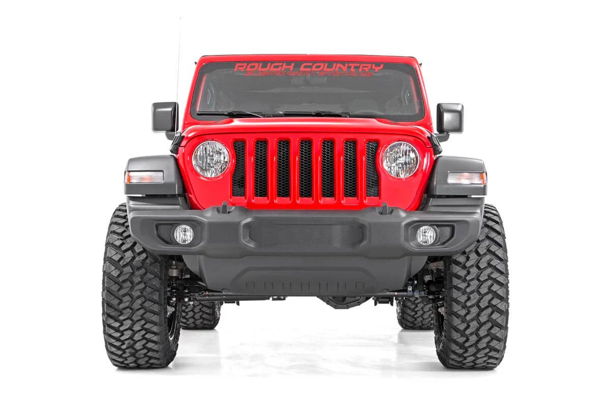 Rough Country 2.5" For Jeep Wrangler JL-2 Dr Suspension Lift Kit w/V2 Shocks 18- - Image 3
