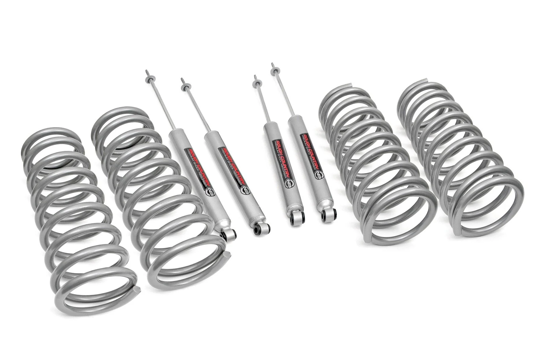 Rough Country 2.5 Inch Lift Kit for Ram 2500 4wd 2014-2018 Gas N3 Shocks
