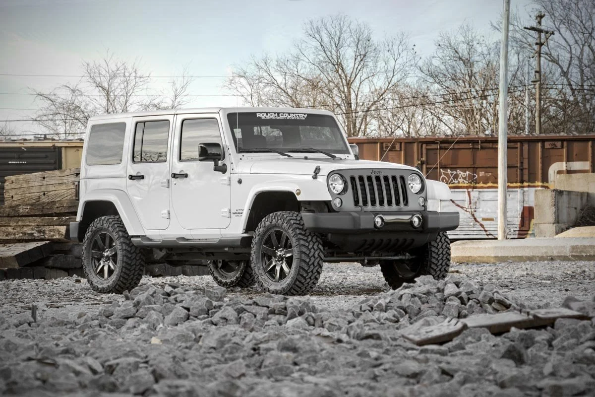 Rough Country 2.5" Lift Kit Coils M1 For Jeep Wrangler JK 07-18 67940 - Image 5