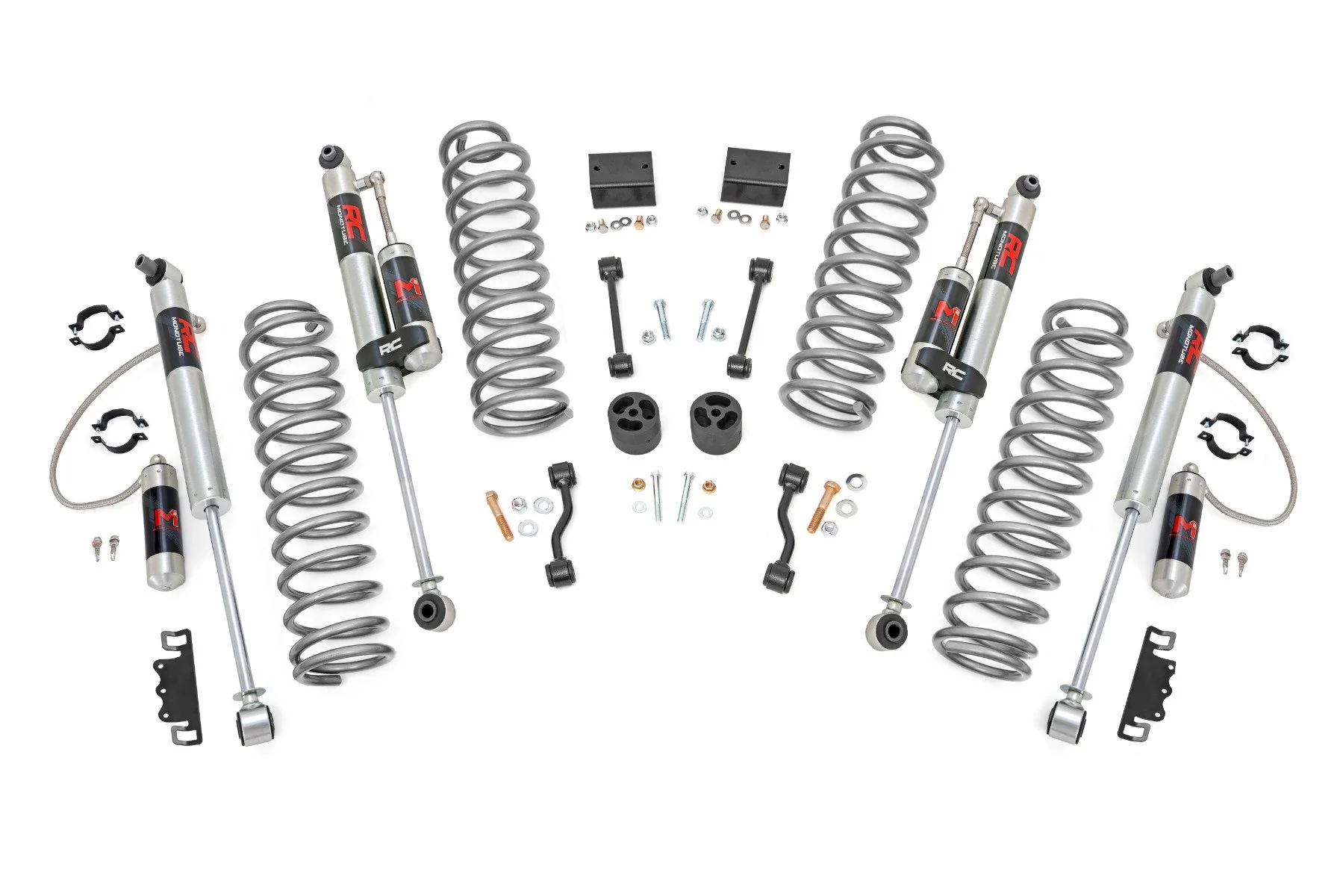 Rough Country 2.5" Lift Kit Coils M1R for Jeep Wrangler Unlimited 4WD 18-23