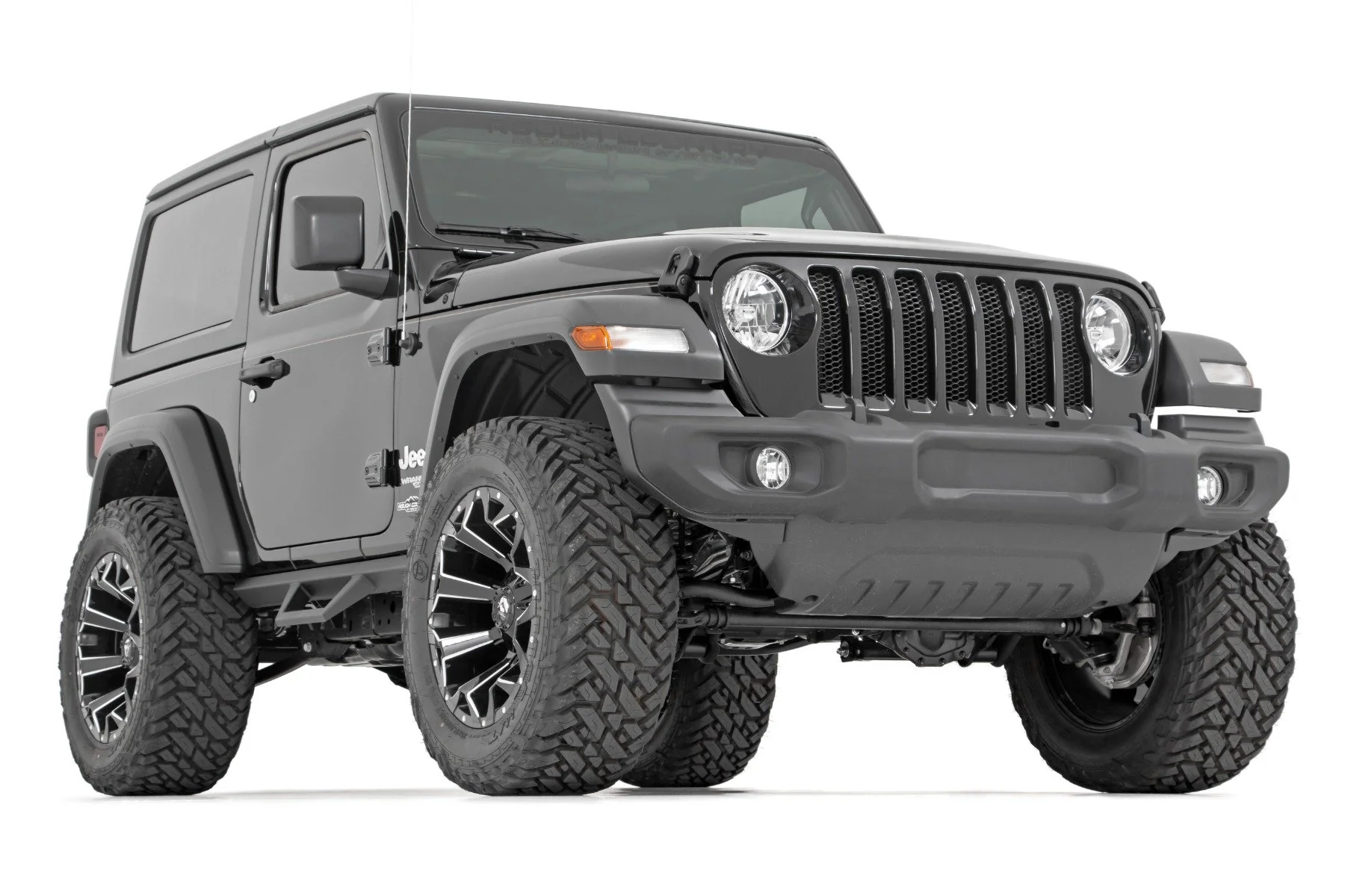 Rough Country 2.5" Lift Kit Spacers for Jeep Wrangler JL/JLU 2024 79400 - Image 3