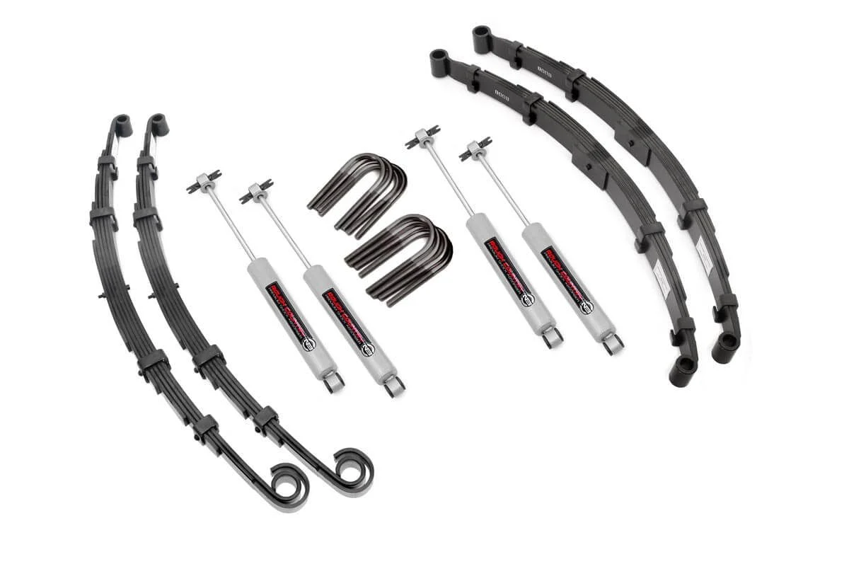 Rough Country 2.5in For Jeep Suspension Lift Kit 69-75 CJ 60530