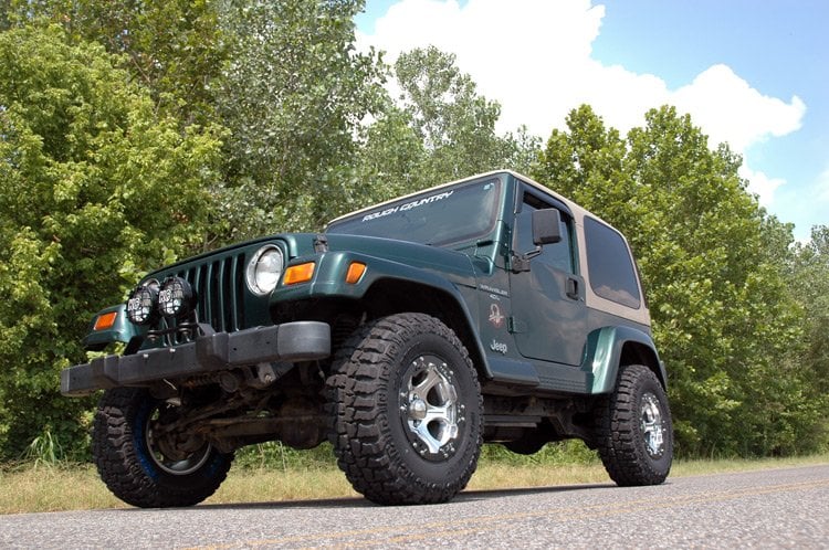 Rough Country 2 Inch Lift Kit N3 For Jeep Wrangler TJ 4wd (1997-2006) 65830 - Image 2