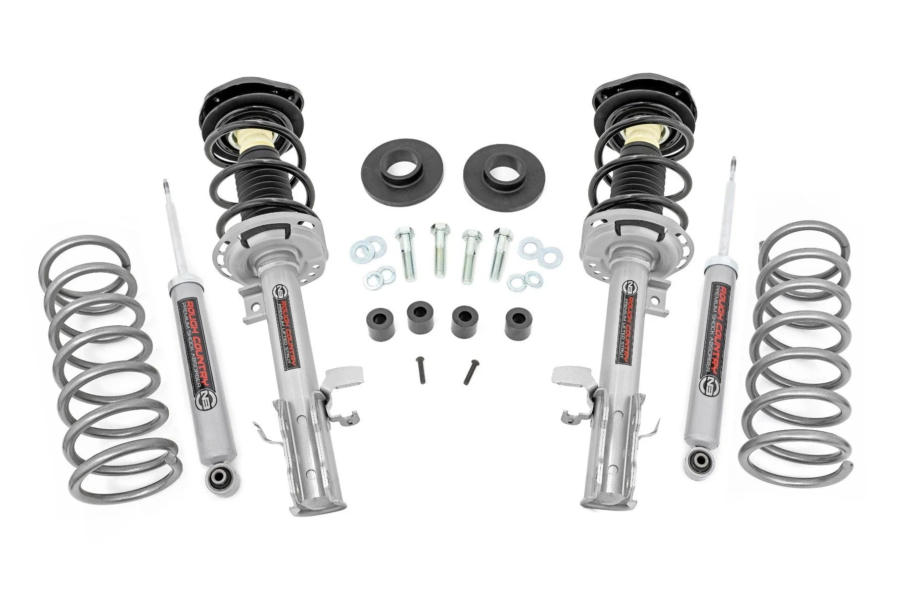 Rough Country 2 Inch Lift Strut Kit For Ford Maverick 4wd (2022-2025) 51364