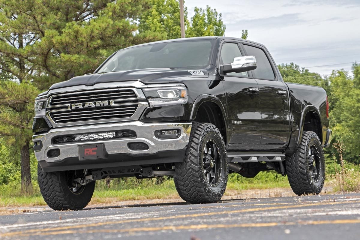 20" LED Bumper Kit BLK Ser w/Amber White DRL 19-20 RAM 1500 - Image 2