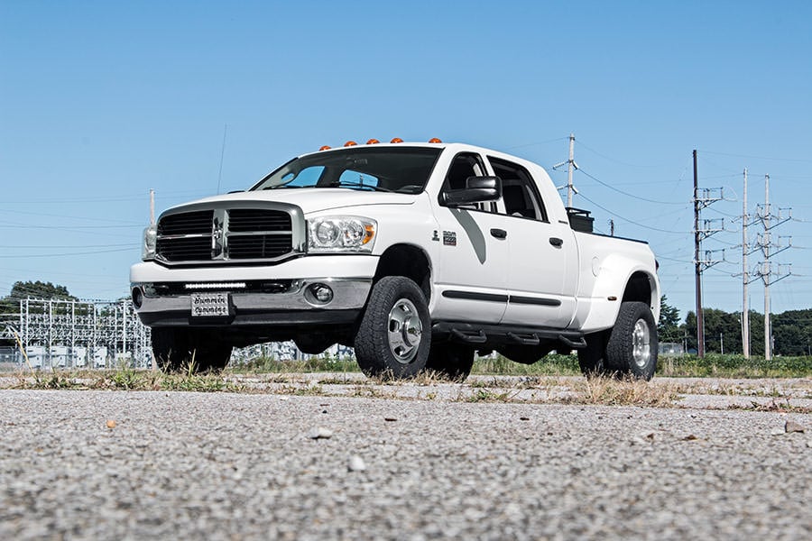 20" LED Light Bar Hidden Bumper Mounts 03-18 RAM 2500/3500 70568 - Image 3