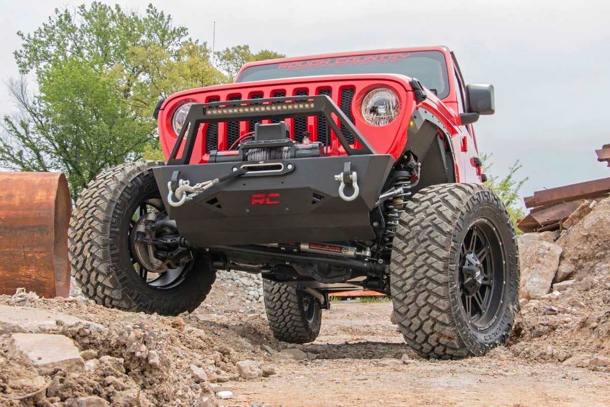 Rough Country 3.5 Inch Lift Kit | Adj Lower | FR D/S | M1R | for Jeep Wrangler Unlimited (24-26) 91544 - Image 4
