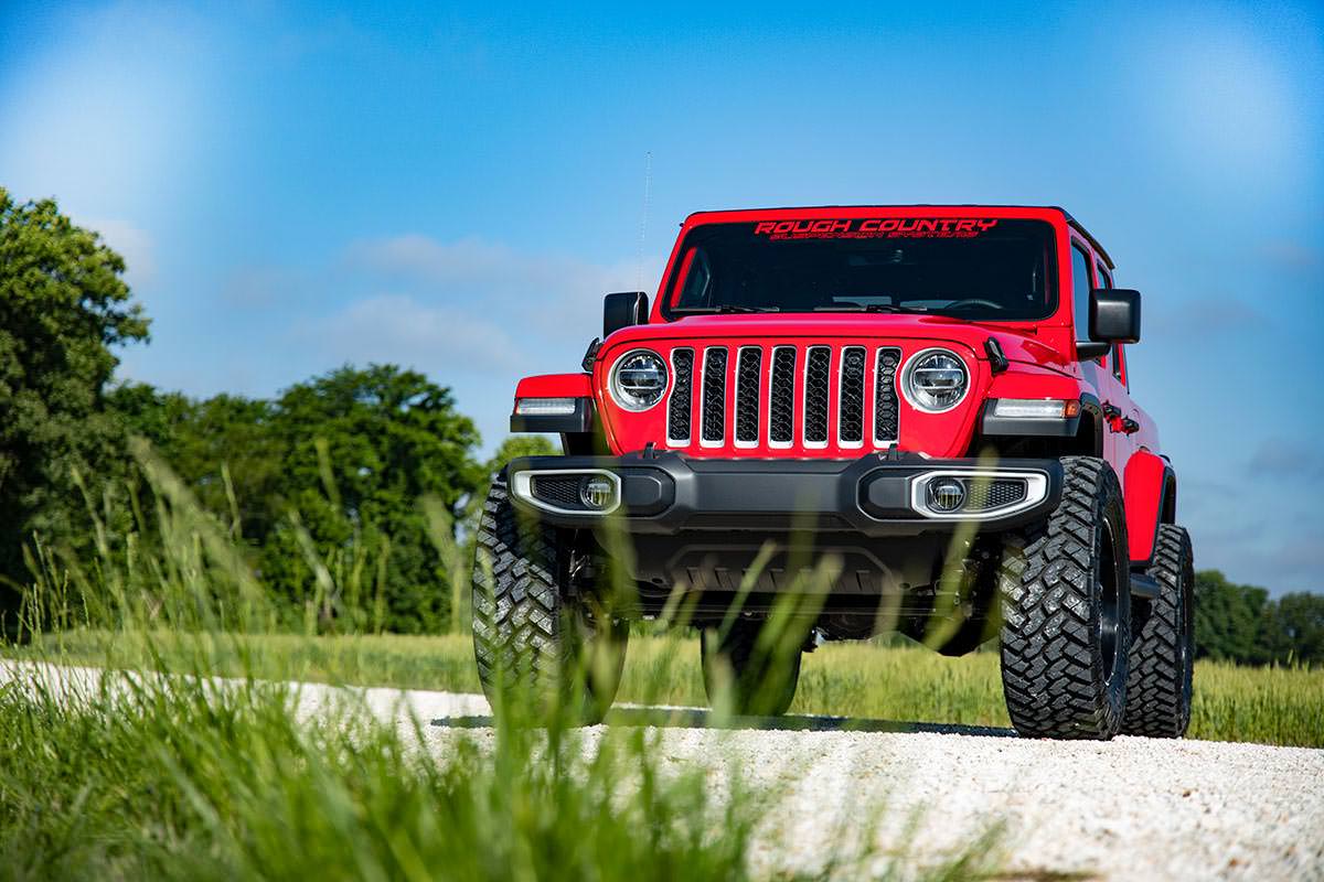 Rough Country 3.5 Inch Lift Kit Spacers for Jeep Gladiator JT 4wd (2020-2025) - Image 6