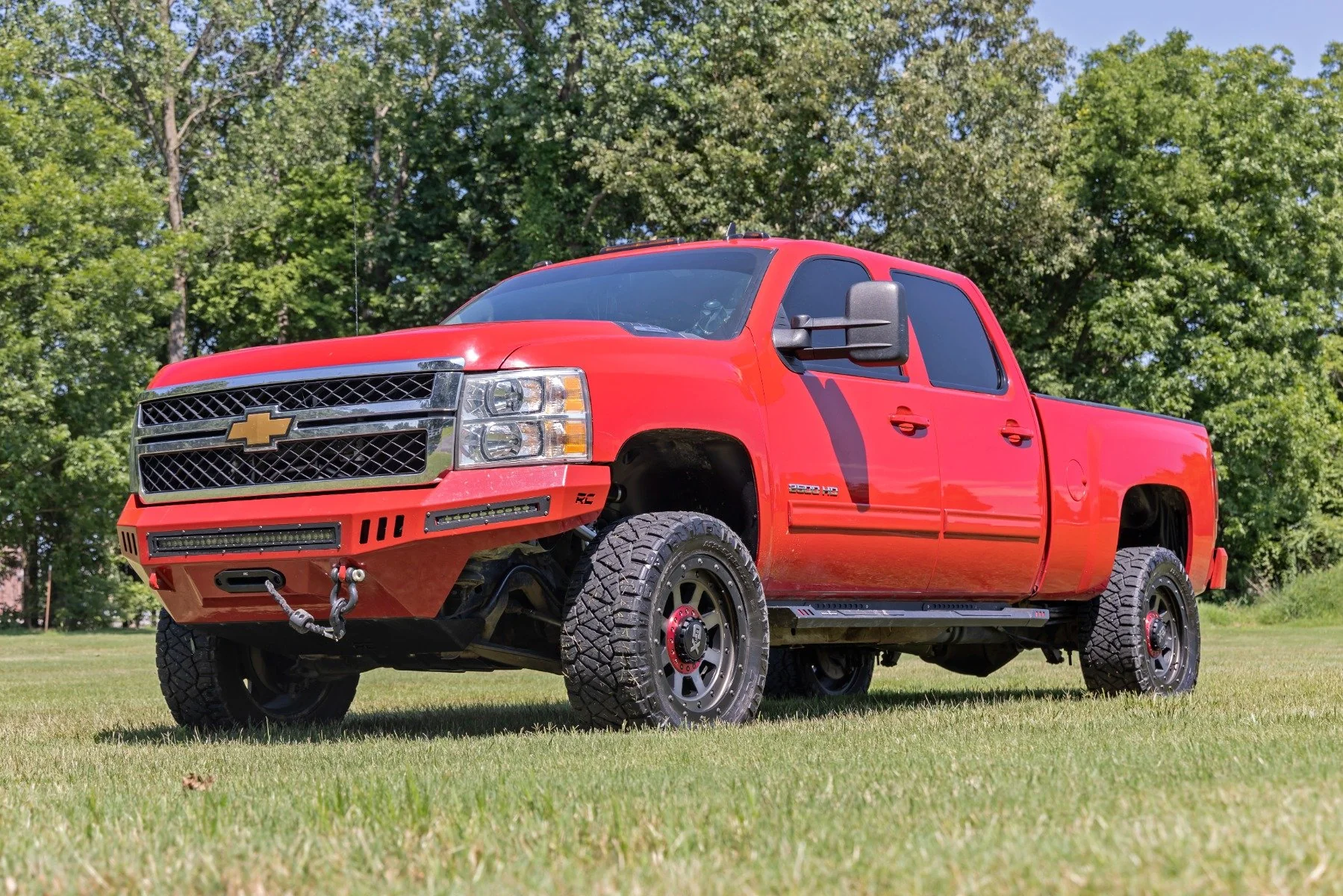 Rough Country 3.5" Knuckle Lift Kit V2 w/ Overloads Chevy/GMC 2500/3500HD 11-19 - Image 4