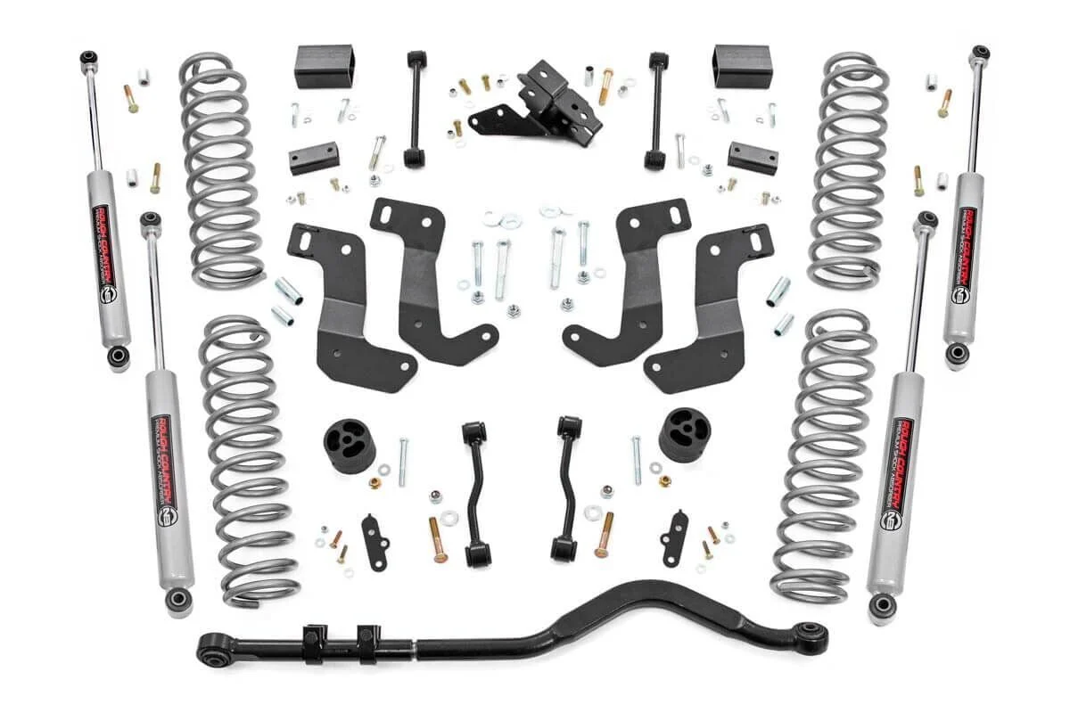 Rough Country 3.5" Lift Kit 4xe 4-Door for Jeep Wrangler JL 4wd 2024 79830