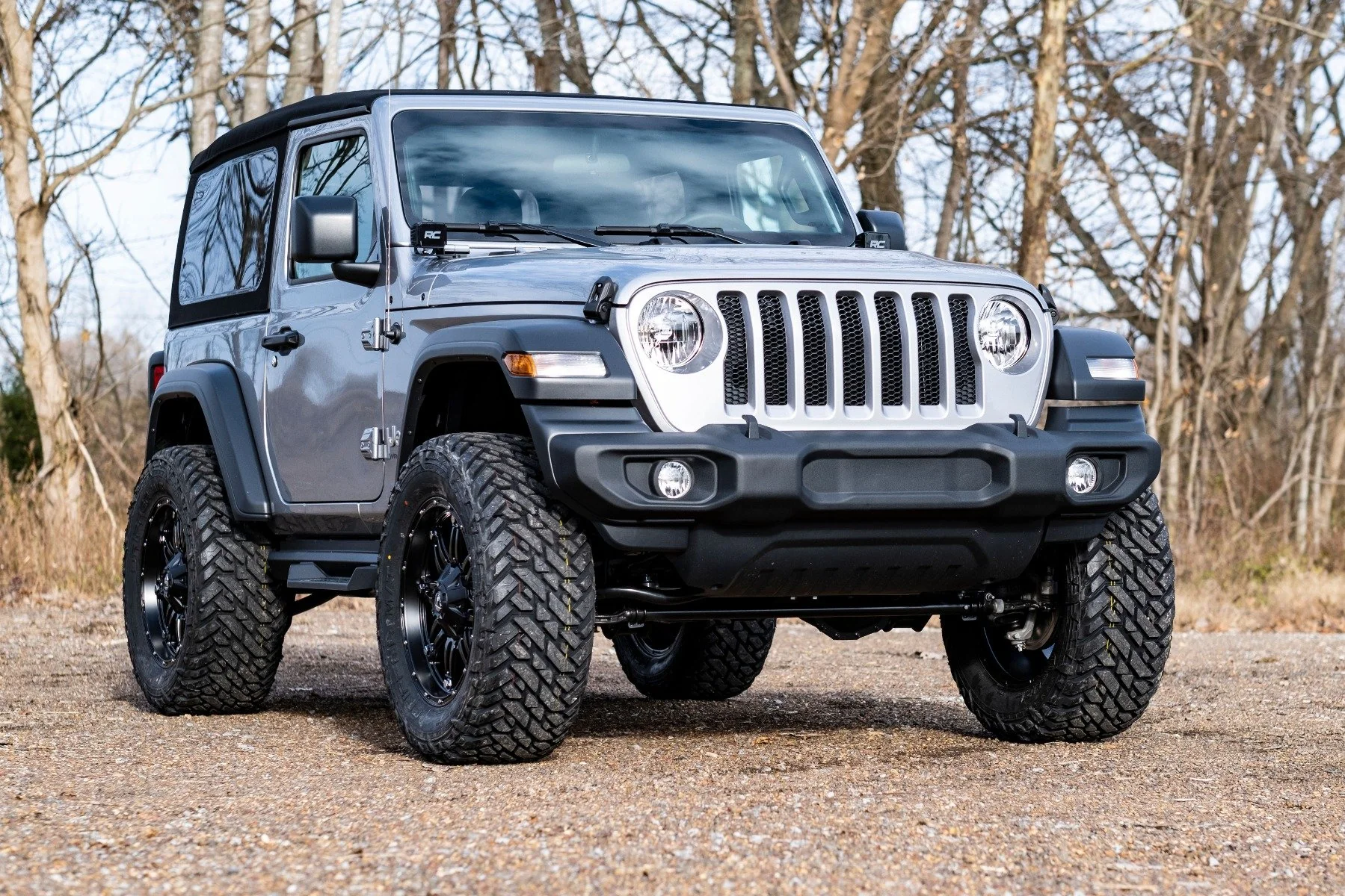 Rough Country 3.5" Lift Kit | Adj Lower | FR D/S | M1R | for Jeep Wrangler JL 4WD (2024-2025) - Image 3