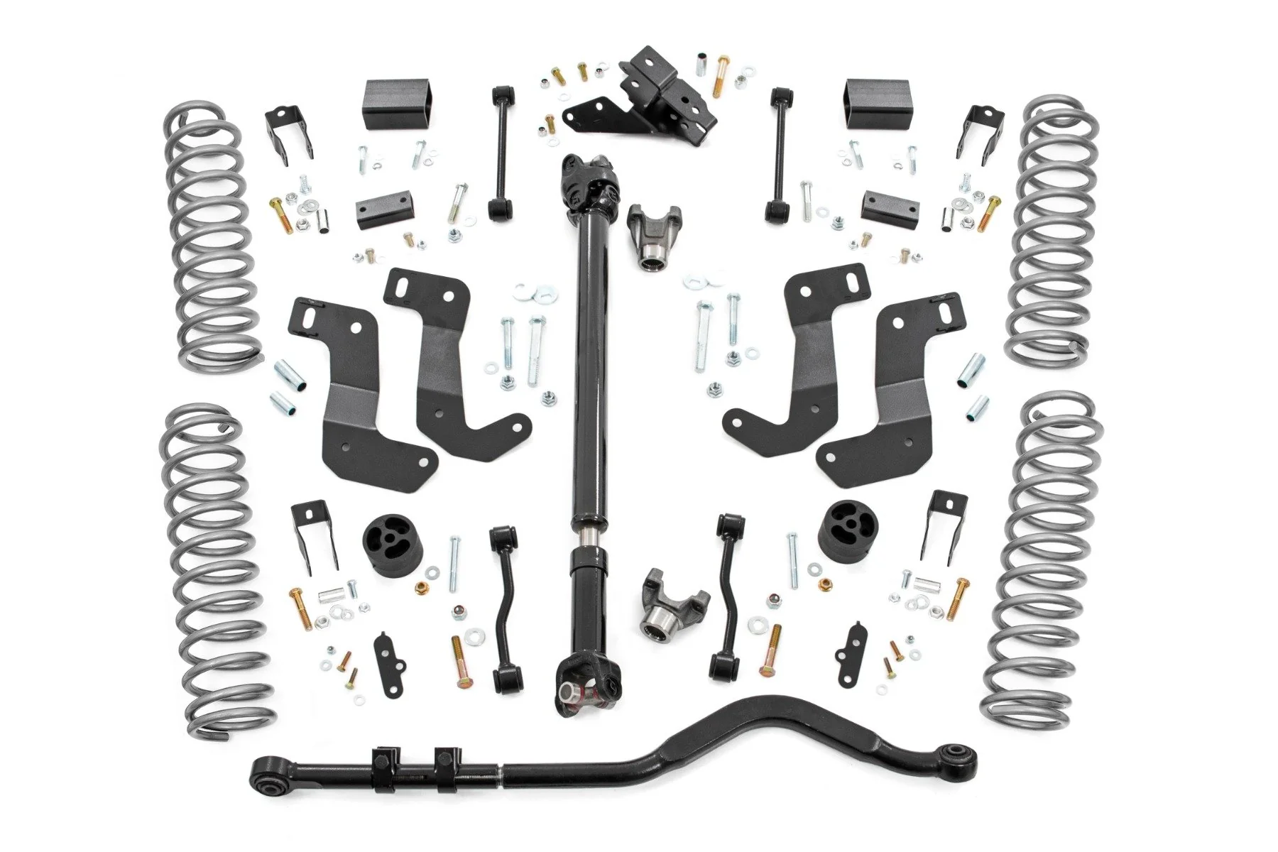 Rough Country 3.5" Lift Kit C/A Drop for Jeep Wrangler JL 4DR 392 18-25