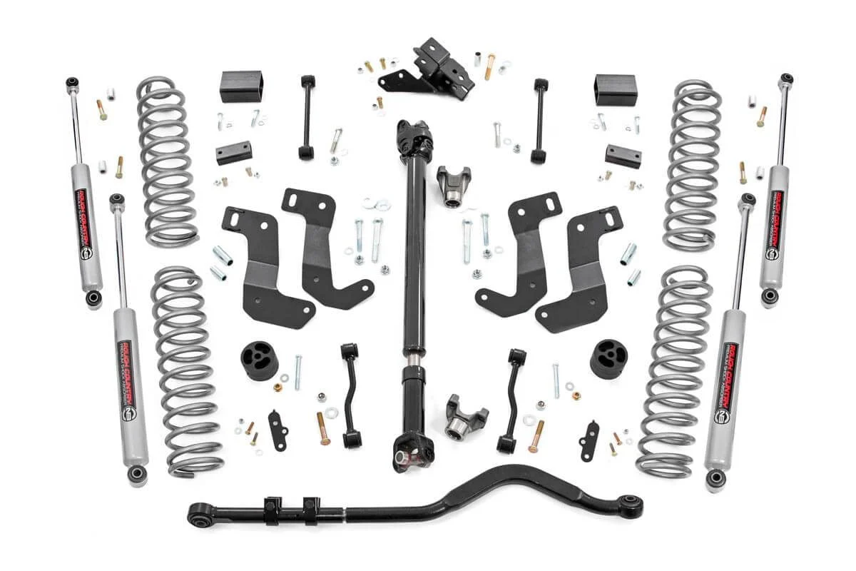 Rough Country 3.5" Lift Kit C/A Drop FR D/S for Jeep Wrangler JL 4wd 2024 94430