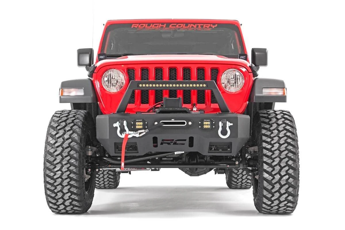 Rough Country 3.5" Lift Kit | C/A Drop | FR D/S | M1R | for Jeep Wrangler Unlimited Rubicon (18-23) - Image 2
