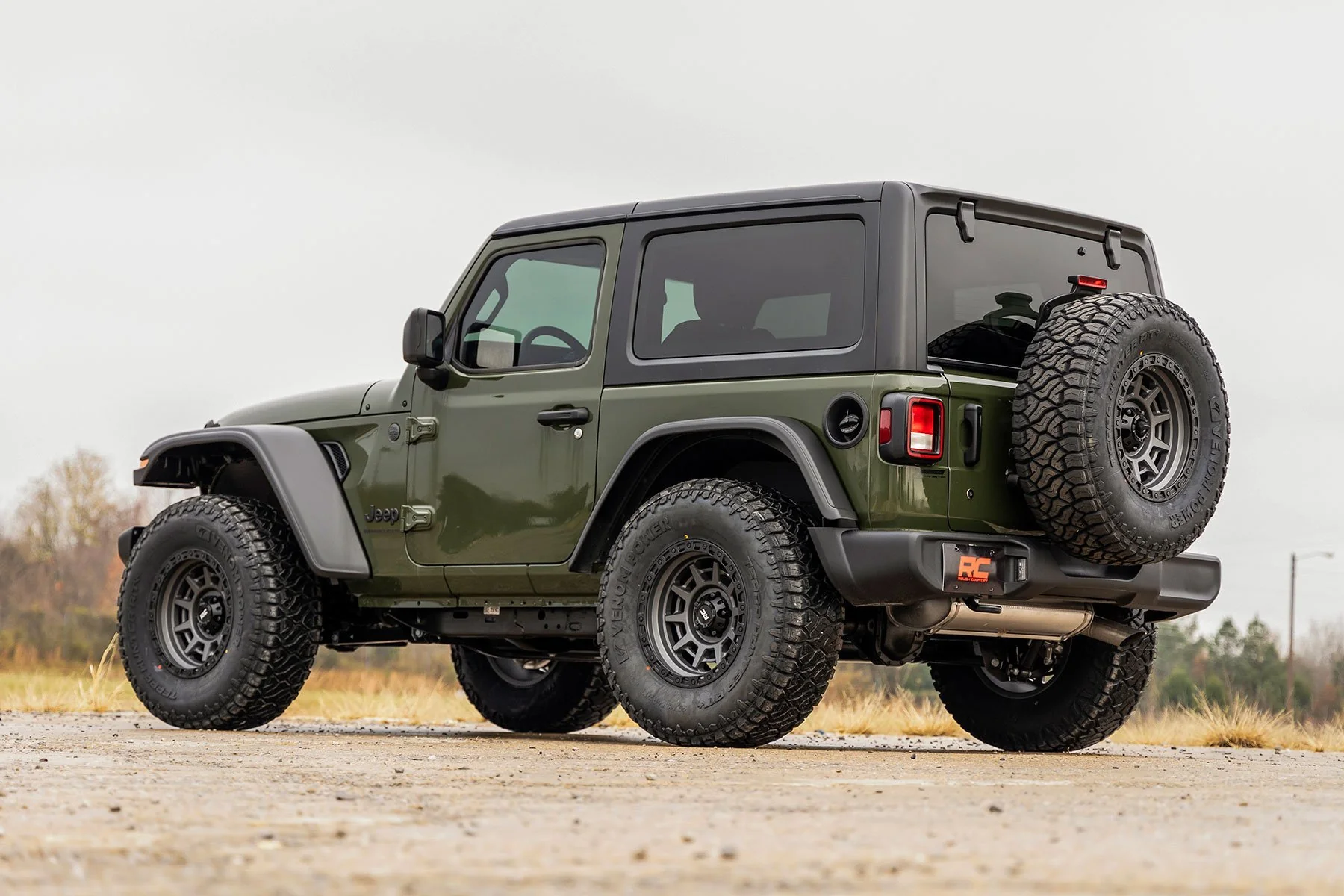 Rough Country 3.5" Lift Kit C/A Drop Front D/S for Jeep Wrangler JL Rubicon 2024 - Image 5