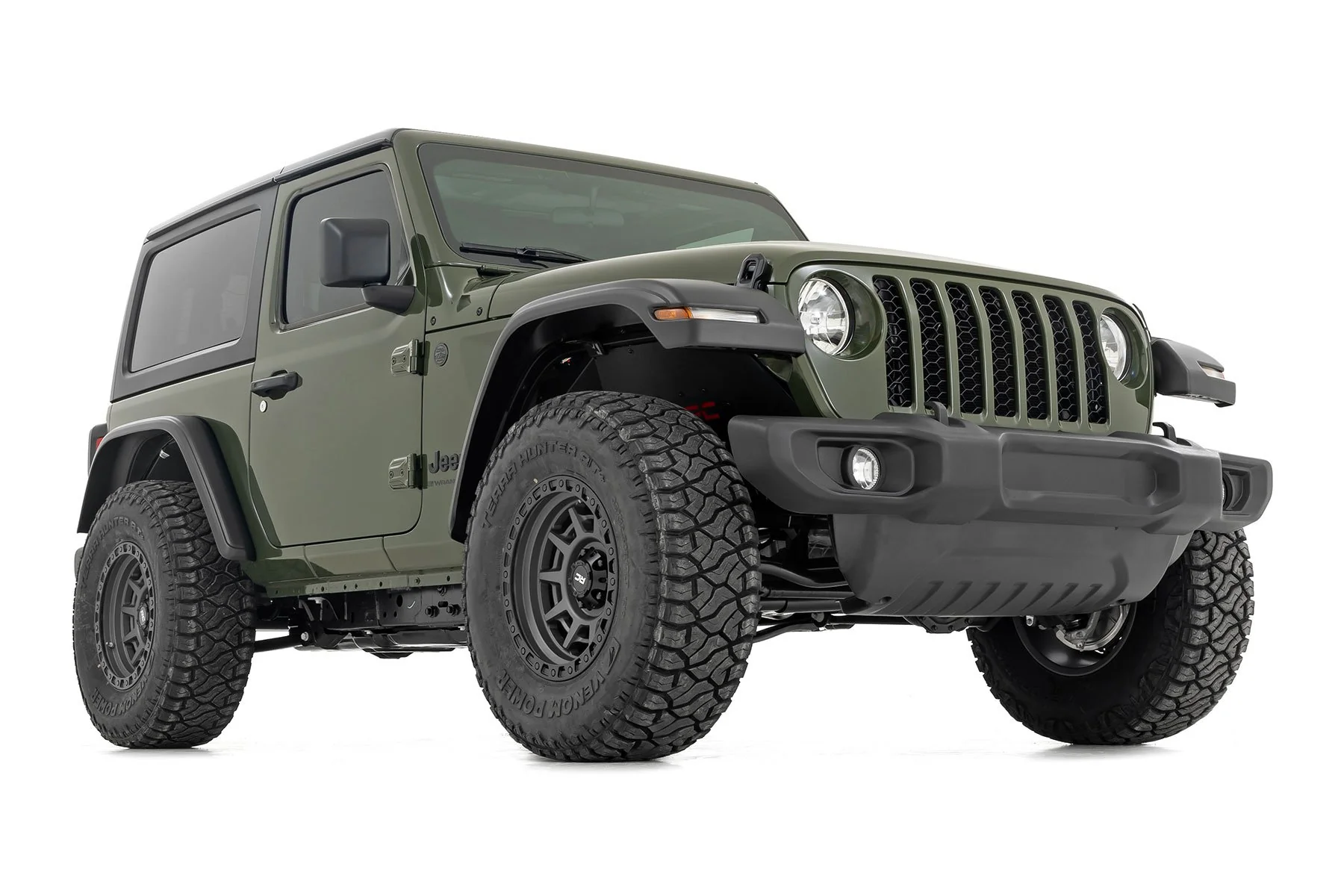 Rough Country 3.5" Lift Kit | C/A Drop | Front D/S | M1 | for Jeep Wrangler JL 4WD (2024-2025) - Image 2