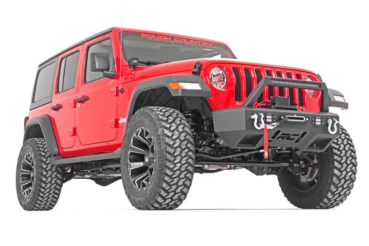 Rough Country 3.5" Lift Kit | C/A Drop | Stage 1 | M1R | for Jeep Wrangler JL 4WD (21-23) - Image 3