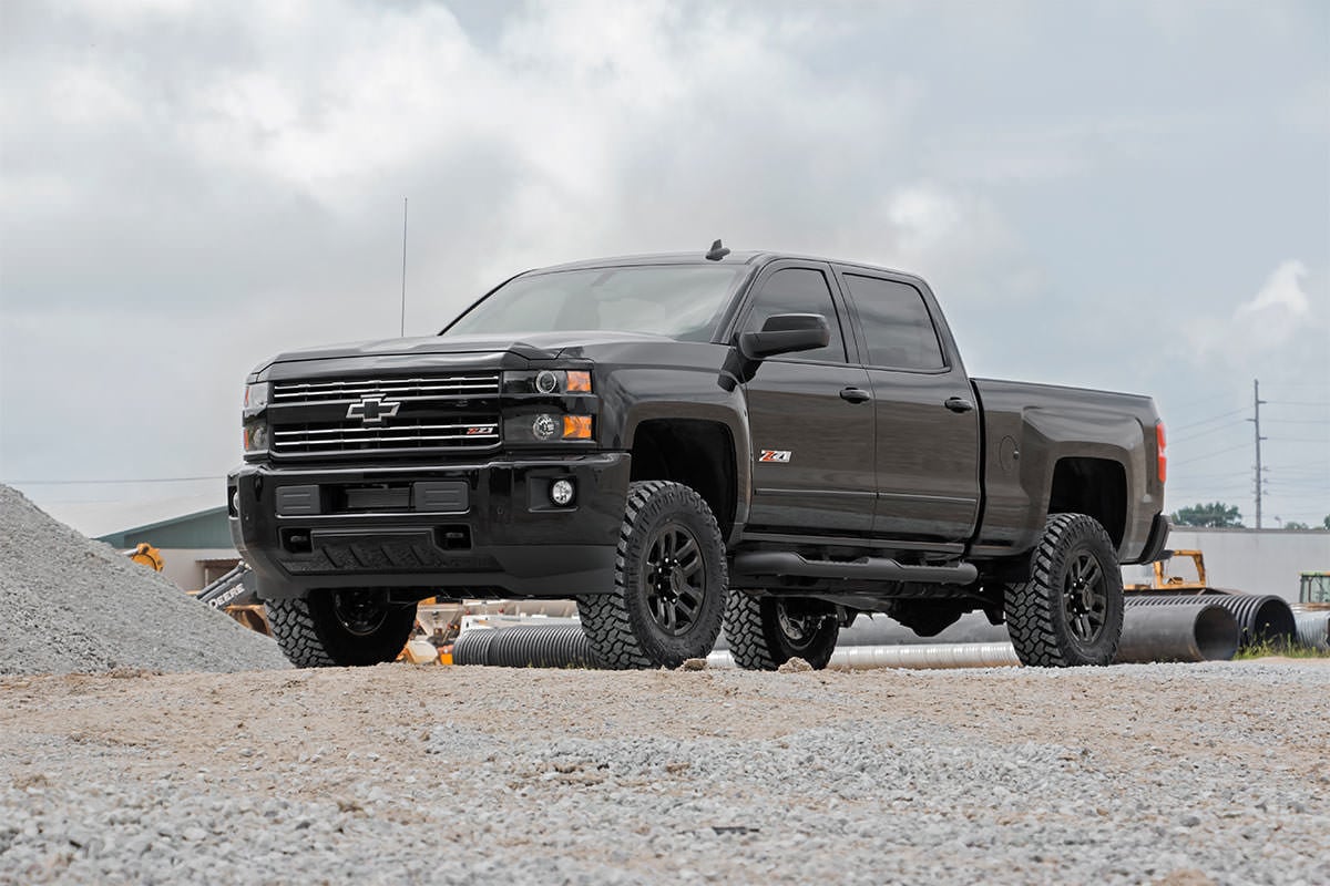 Rough Country 3.5" Lift Kit Chevy/GMC 2500HD/3500HD 11-19 95920RED - Image 2