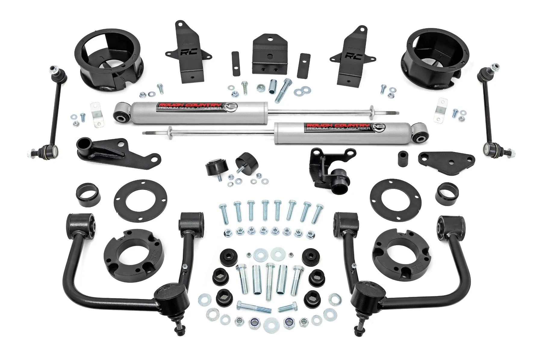 Rough Country 3.5" Lift Kit | N3 | for Toyota Tacoma 4WD (2024-2025) 75630B