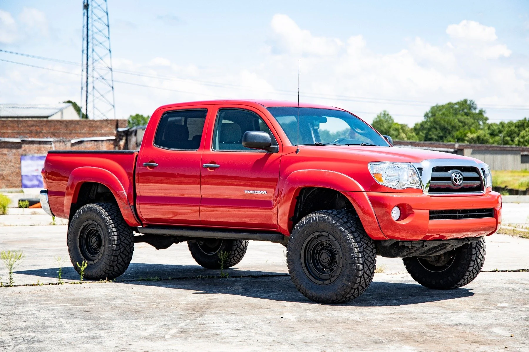 Rough Country 3.5" Lift Kit UCA M1 Struts for Toyota Tacoma 4wd 05-23 74241RED - Image 6