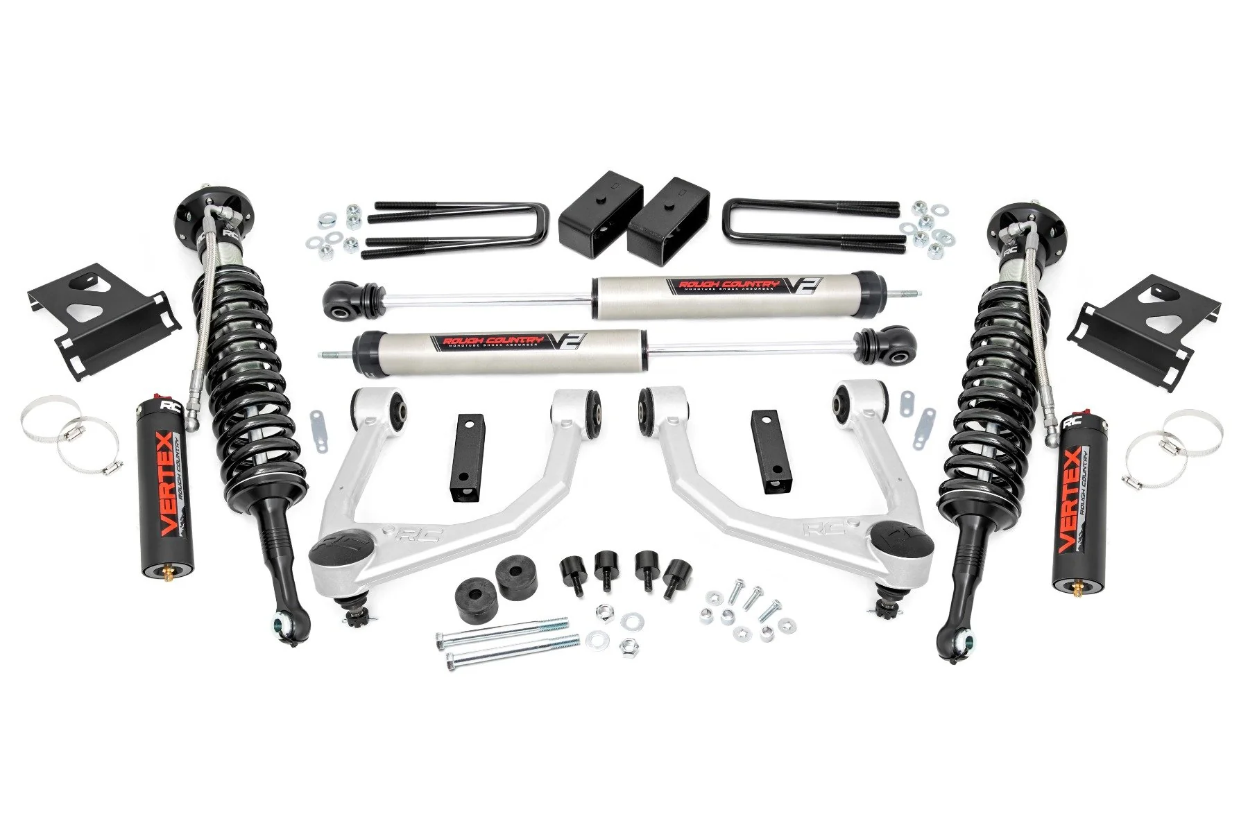 Rough Country 3.5"For Toyota Lift Kit w/Vertex & V2 Shocks 07-21 Tundra 4wd