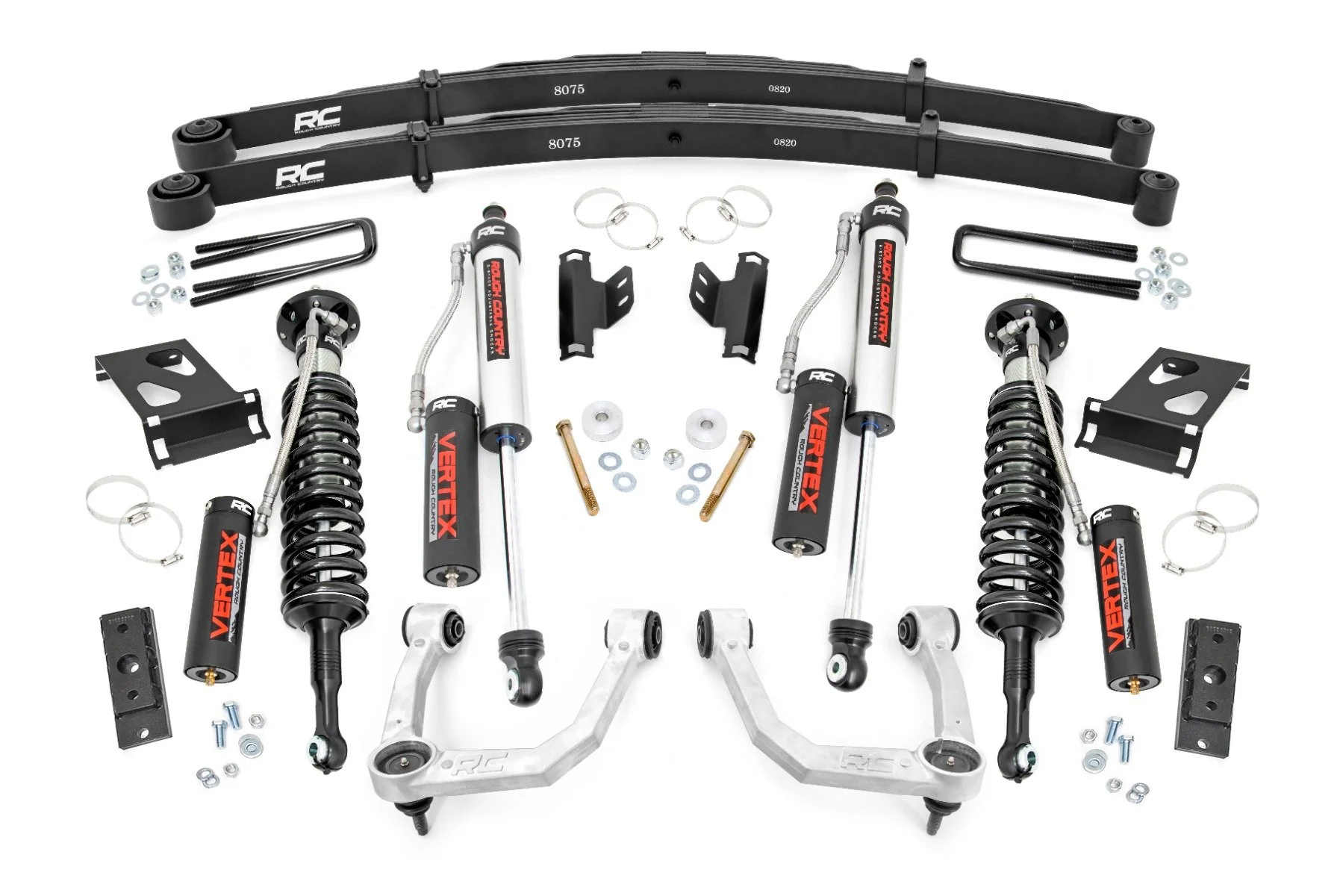 Rough Country 3.5"For Toyota Vertex Lift w/Rear Leaf Springs 05-21 Tacoma 74252